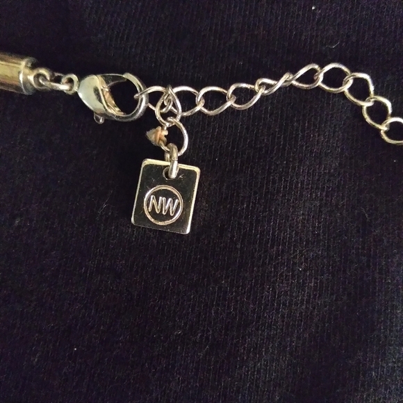 Signed Silver tone jewelry set - Picture 4 of 8